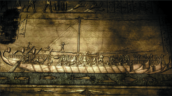 Όταν οι Αιγύπτιοι διέπλευσαν την Ερυθρά θάλασσα