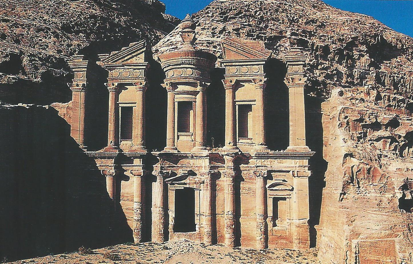 Petra, a meeting of geology with history