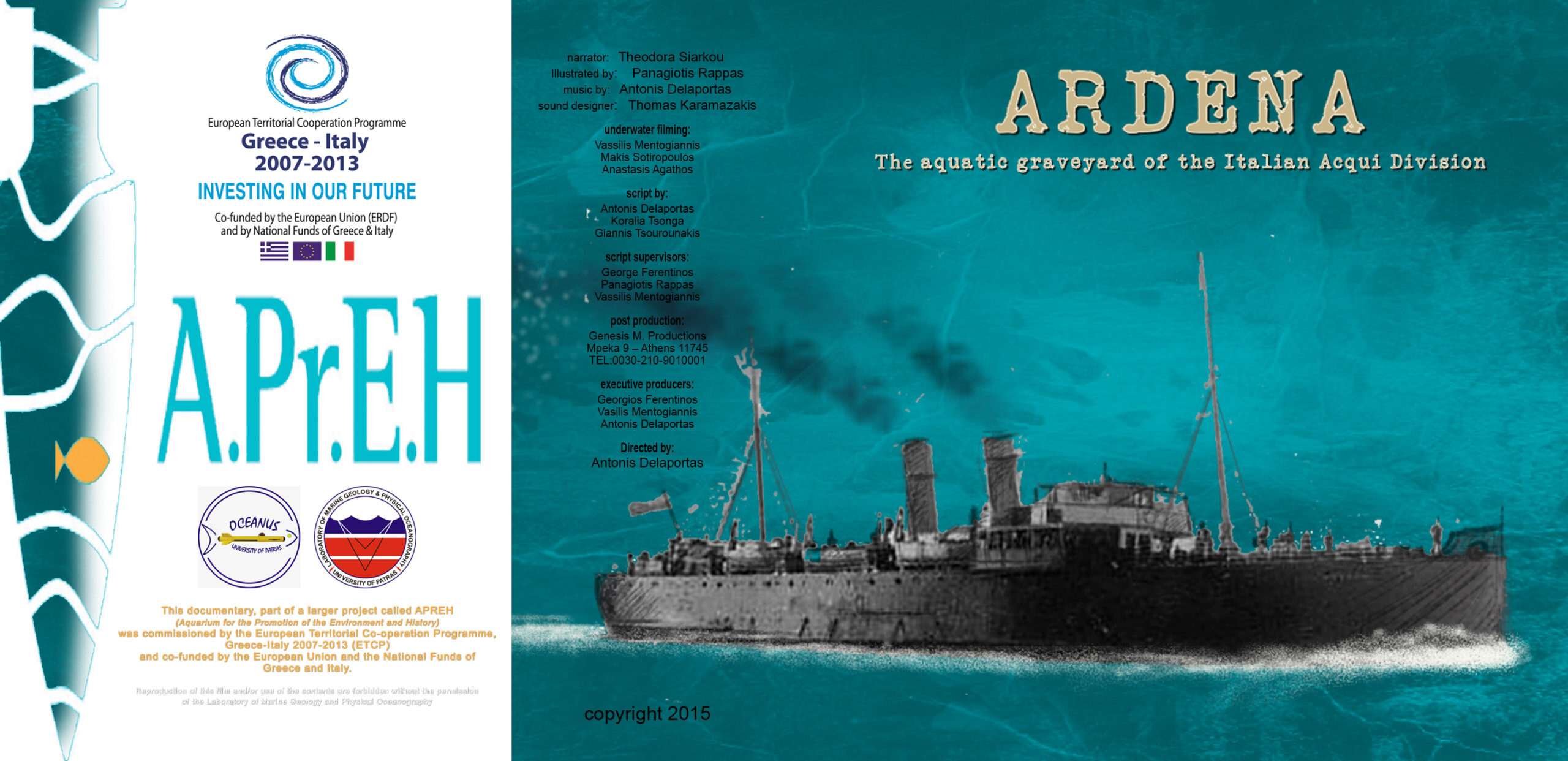 SS ARDENA: THE UNDERWATER GRAVE OF THE ITALIAN ACQUI DIVISION